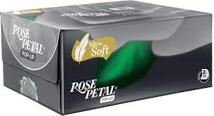 ROSE PETAL TISSUE BOX